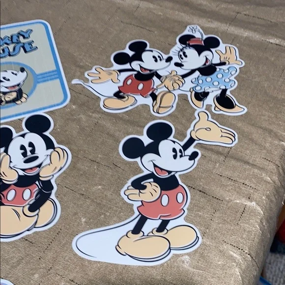 Mickey Mouse Sticker decal Set - Picture 3 of 4